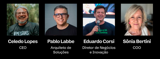 Painelistas iMaps: Sônia Bertini, Pablo Labbe, Eduardo Corsi e Celedo Lopes
